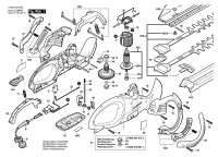 Bosch 0 600 845 F68 AHS 650-24 ST Hedge Trimmer 230 V / GB Spare Parts AHS650-24ST